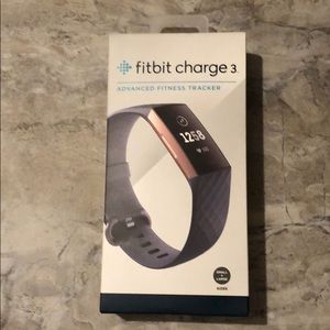 Fitbit Charge 3 rose gold blue gray heart rate